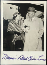 Load image into Gallery viewer, Signed Photo Dwight Mamie Eisenhower Autographed By Mamie W/ White House Letter