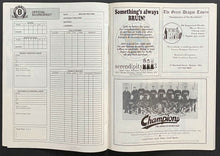 Load image into Gallery viewer, 1995 Boston Bruins vs Ottawa Senators Final Regular Season Game Lot Brochure ++