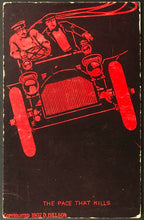 Load image into Gallery viewer, Early 1900s Car Racing "The Pace That Kills" Vintage Antique Race Car Post Card
