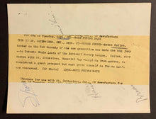 Load image into Gallery viewer, 1954 Toronto Maple Leafs NHL Hockey Press Photo Star Rookie Brian Cullen