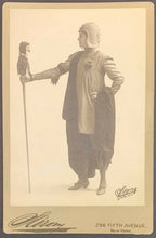 Load image into Gallery viewer, 1890's Maude Adams Cabinet Photo Actress Timeless Sex Symbol NY Sunday Journal