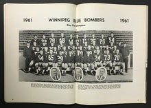 Load image into Gallery viewer, 1962 Canadian Pro Football Yearbook Guide CFL Alouettes Rough Riders Argos ++