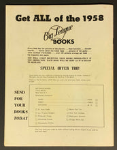 Load image into Gallery viewer, 1958 Boston Red Sox Baseball Yearbook Ted Williams Vintage MLB Baseball Fenway