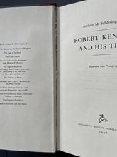 Load image into Gallery viewer, Autographed Arthur M. Schlesinger "Robert Kennedy and His Times" Book Signed JSA