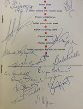 Load image into Gallery viewer, 1967 Celebrity Dinner Autograph Book Signed x16 Mickey Mantle Jim Kaat + JSA LOA