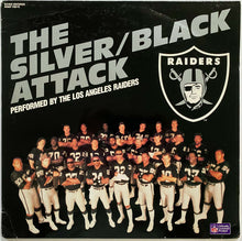Load image into Gallery viewer, 1986 The Los Angeles Raiders NFL Football LP Record Album Silver Back Attack