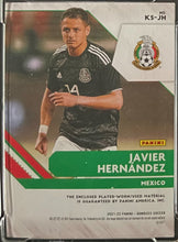 Load image into Gallery viewer, 2021-22 Donruss Road to Qatar KS-JH Javier Hernandez Kit Series Material SGC 9