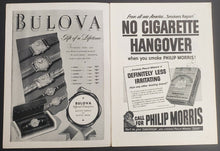 Load image into Gallery viewer, 1949 Boston Garden NBA Program Philadelphia Warriors vs Celtics Newton + Waltham