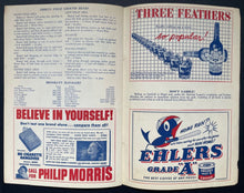 Load image into Gallery viewer, 1951 Brooklyn Dodgers New York Yankees MLB Baseball Program Signed Dick Williams