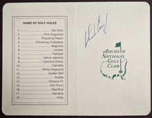 Load image into Gallery viewer, Masters Golf Champion Charles Coody Autographed Signed Scorecard 1993 Issued
