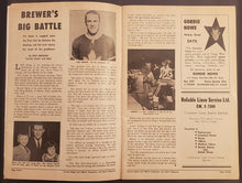 Load image into Gallery viewer, 1964 Stanley Cup Final Program Toronto Maple Leafs vs Detroit Red Wings NHL