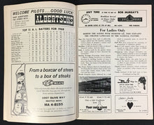 Load image into Gallery viewer, 1969 Seattle Pilots Baseball Program Inaugural MLB Season vs Oakland Athletics