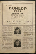 Load image into Gallery viewer, 1934 Bike Race Program Montreal Forum Quebec Featuring Torchy Peden Vintage