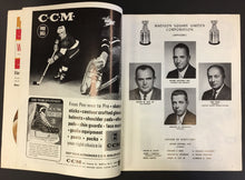 Load image into Gallery viewer, 1967 NHL Playoff Program Game 3 New York Rangers v Montreal Canadiens Vtg Hockey