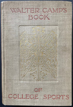 Load image into Gallery viewer, 1893 Edition Walter Camp's Book Of College Sports Vintage Publication