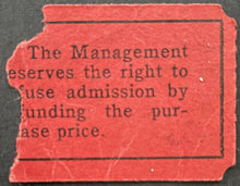 Load image into Gallery viewer, c1950 Vintage Maple Leaf Gardens NHL Hockey Ticket Standing Room Original
