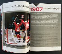 Load image into Gallery viewer, 2004 Vintage NHL World Cup Of Hockey Final Canada Finland Program Ticket Holder