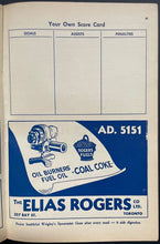 Load image into Gallery viewer, 1950 Stanley Cup Final Game 3 Program Detroit Red Wings Maple Leaf Gardens NHL