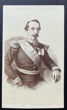 Load image into Gallery viewer, 1800's French Carte De Visite Napoleon Bonaparte Photo Lot x4 Different Images