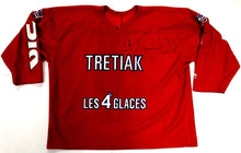 Load image into Gallery viewer, Vladislav Tretiak Autographed CCM Hockey Jersey Signed Les 4 Glaces JSA Russia