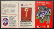Load image into Gallery viewer, 1981 NASL Soccer Bowl Ticket + Schedule + VIP Card North American Soccer League