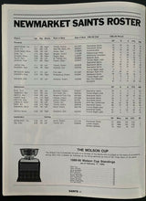 Load image into Gallery viewer, 1990 New Market Saints vs Rochester Americans Item Lot x4 Program Photo ++