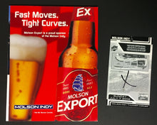 Load image into Gallery viewer, 2002 Molson Indy Toronto Paul Tracy Driver Signed Racing Auto Program + Ticket