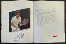 Load image into Gallery viewer, 1980 Chicago Sun Times Challenge Of Champions Tennis Program Signed x8 JSA COA
