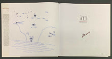Load image into Gallery viewer, Muhammad Ali Autographed Book The Greatest Signed Twice + Drawing By Ali JSA LOA