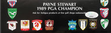 Load image into Gallery viewer, 1989 PGA Champion Payne Stewart Autographed Signed Antigua NFL Promo Photo JSA