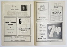 Load image into Gallery viewer, 1937 9th International 6 Day Bike Race Program Toronto Mutual Street Arena