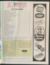 Load image into Gallery viewer, 1987 Rose Bowl Game Program Arizona State vs. Michigan Vintage NCAA Football