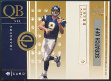 Load image into Gallery viewer, 2001 San Diego Chargers Quarterback Drew Brees Football E-Card E-DB NFL