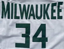 Load image into Gallery viewer, Giannis Antetokounmpo Signed Bucks Display Jersey NBA Basketball JSA