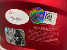 Load image into Gallery viewer, JJ Watt Autographed Houston Texans Blaze Signed Football Mini Helmet NFL COA
