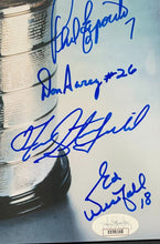 Load image into Gallery viewer, Autographed Boston Bruins 1969-70 Stanley Cup Champions Photo NHL Hockey Signed