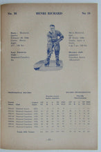 Load image into Gallery viewer, 1962 NHL Hockey Montreal Canadiens Media Guide & Yearbook Jacques Plante