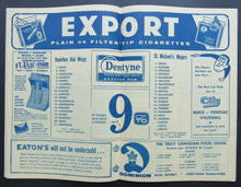 Load image into Gallery viewer, 1962 Maple Leaf Gardens Memorial Cup Playoffs Program Hamilton vs St Michael's