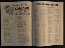 Load image into Gallery viewer, 1962 Vintage Football Program Fog Bowl Hamilton Tiger Cats Winnipeg Blue Bombers