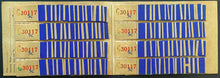 Load image into Gallery viewer, Vintage Baseball Tally Card NL & AL Commercial System Booklet Betting Card MLB