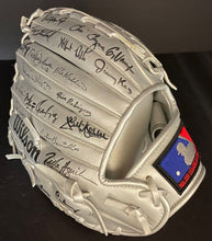 Load image into Gallery viewer, 1993 MLB AL All-Star Team Signed x29 Silver Baseball Glove Puckett Autograph JSA