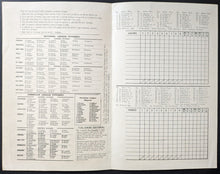 Load image into Gallery viewer, 1969 New York Yankees Stadium Scorecard Rookie Thurman Munson Boston Red Sox