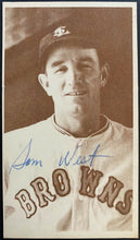 Load image into Gallery viewer, Sam West TCMA Vintage Autographed Baseball Card Signed MLB St. Louis Browns