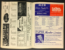 Load image into Gallery viewer, 1958 Comiskey Park MLB Baseball Program Chicago White Sox vs NY Yankees Vintage