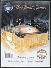Load image into Gallery viewer, 1999 Toronto Maple Leaf Gardens Final Game Program + Press Notes NHL Hockey VTG