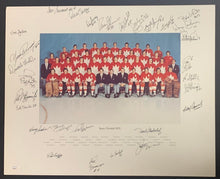 Load image into Gallery viewer, 1972 Team Canada Team Signed Oversized Photo Autographed x29 Hockey JSA LOA