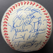 Load image into Gallery viewer, 1997 Montreal Expos Team Signed National League Rawlings Baseball x30 JSA LOA