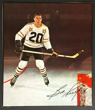 Load image into Gallery viewer, 1966-67 General Mills Action Photo Bob Pulford Maple Leafs Cereal Box Hockey NHL