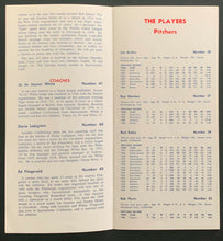 Load image into Gallery viewer, 1961 Kansas City Athletics Official Media Press Radio TV Guide MLB Baseball