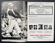 Load image into Gallery viewer, 1970 Los Angeles Dodgers vs Pittsburgh Pirates Program MLB Baseball VTG Clemente
